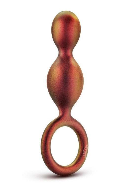 Copper Duo Loop Silicone Anal Plug