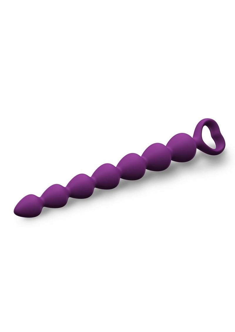 Heart Loop Silicone Anal Beads