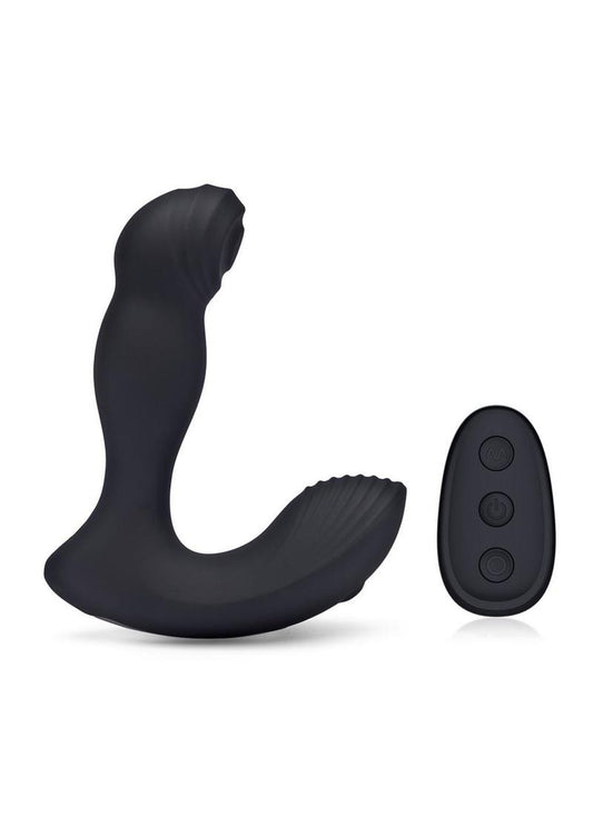Blue Line Thumper Rechargeable Prostate Flicking Stimulator with Remote